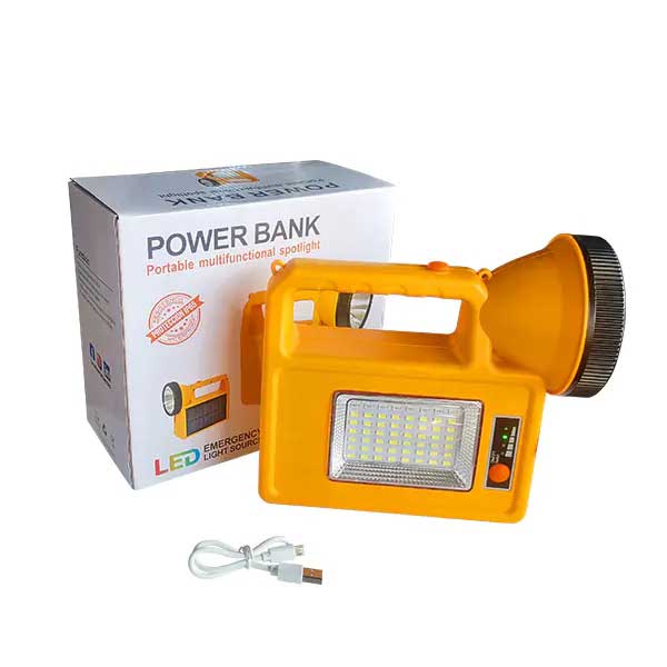 LED Rechargeable Flashlight Handheld Solar Outdoor