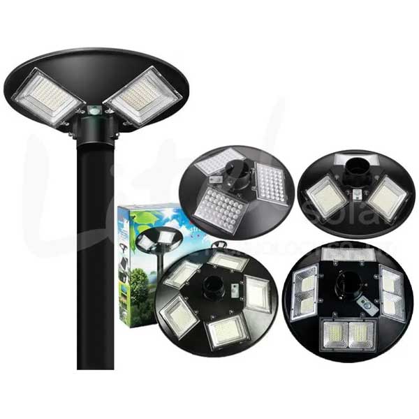 UFO Motion Sensor All in one Solar Garden Street Light With Remote Control